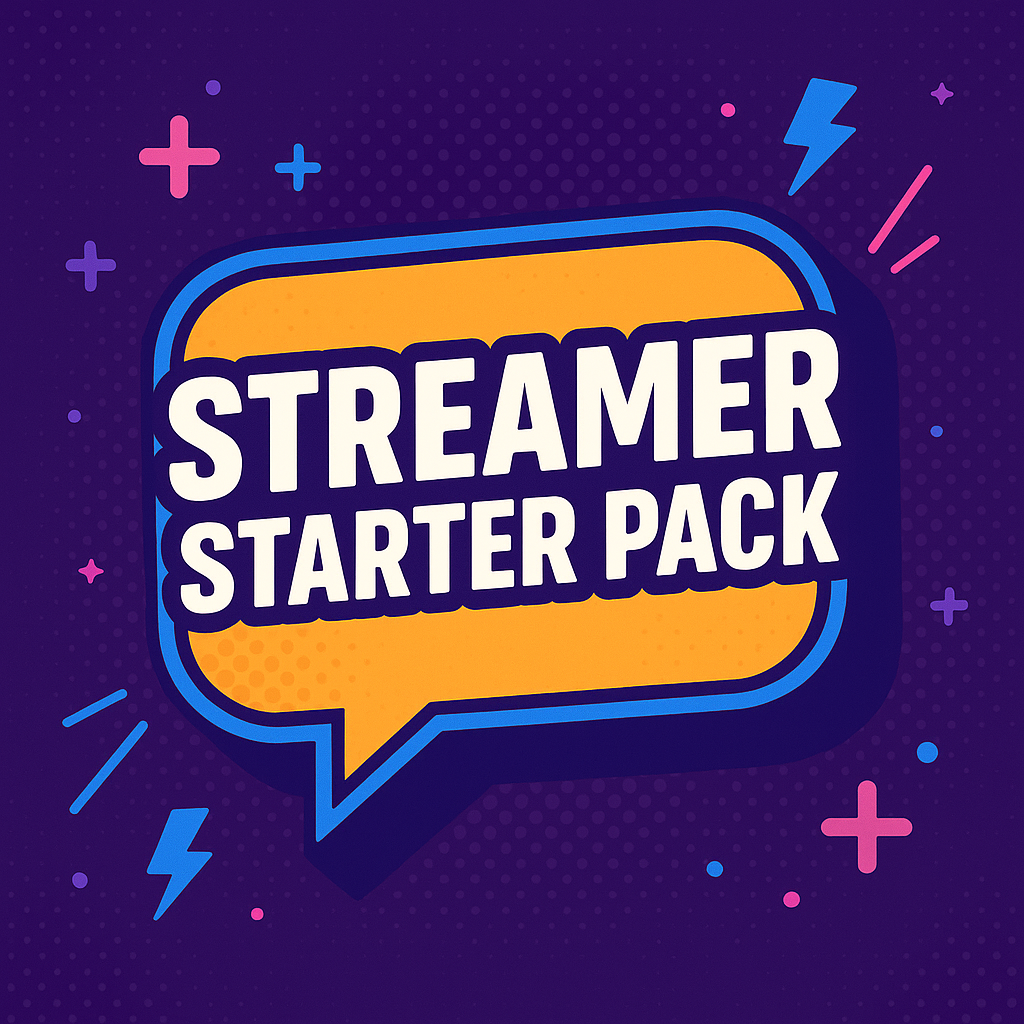 Sound Pack 'Streamer Sounds Starter Pack' - Professionelle Stream-Sounds